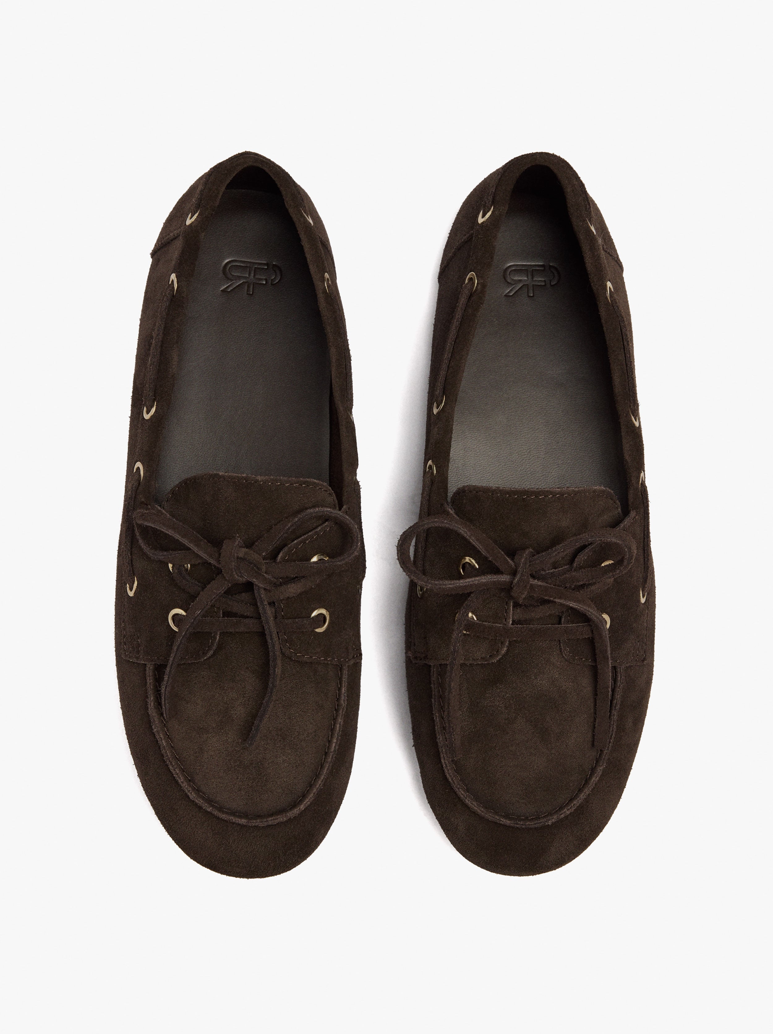 Mocasines De Piel Con Doble Cordón