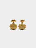 Pendientes Redondos Con Esmalte