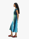 Vestido Midi Con Drapeado