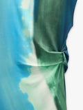 Vestido Midi Con Drapeado