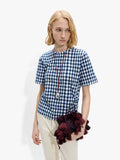 Camiseta A Cuadros Vichy 100% Algodón