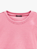 Camiseta De Algodón Con Rayas