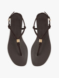Sandalias Planas Thong Con Tiras