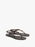 Sandalias Planas Thong Con Tiras