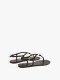 Sandalias Planas Thong Con Tiras