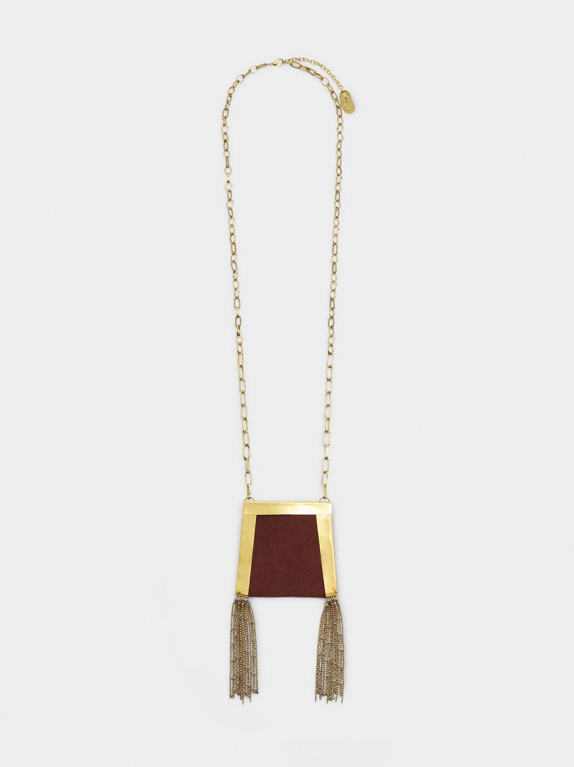 Collar Con Colgante De Bolsillo