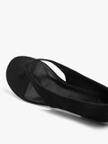 Sandalias Planas De Piel Estilo Thong