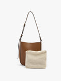 Bolso De Hombro Liso Con Bolsa Removible