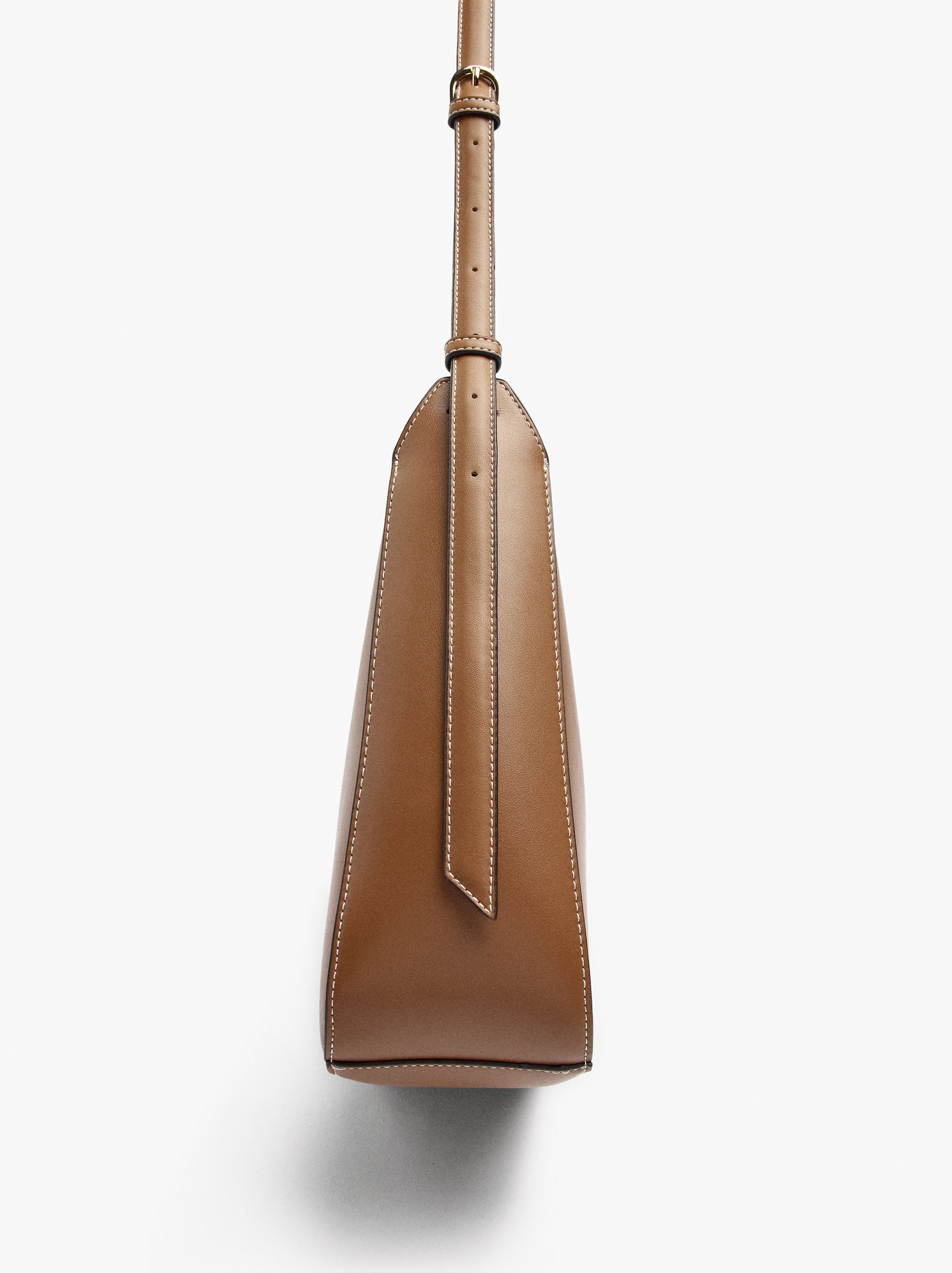 Bolso De Hombro Liso Con Bolsa Removible