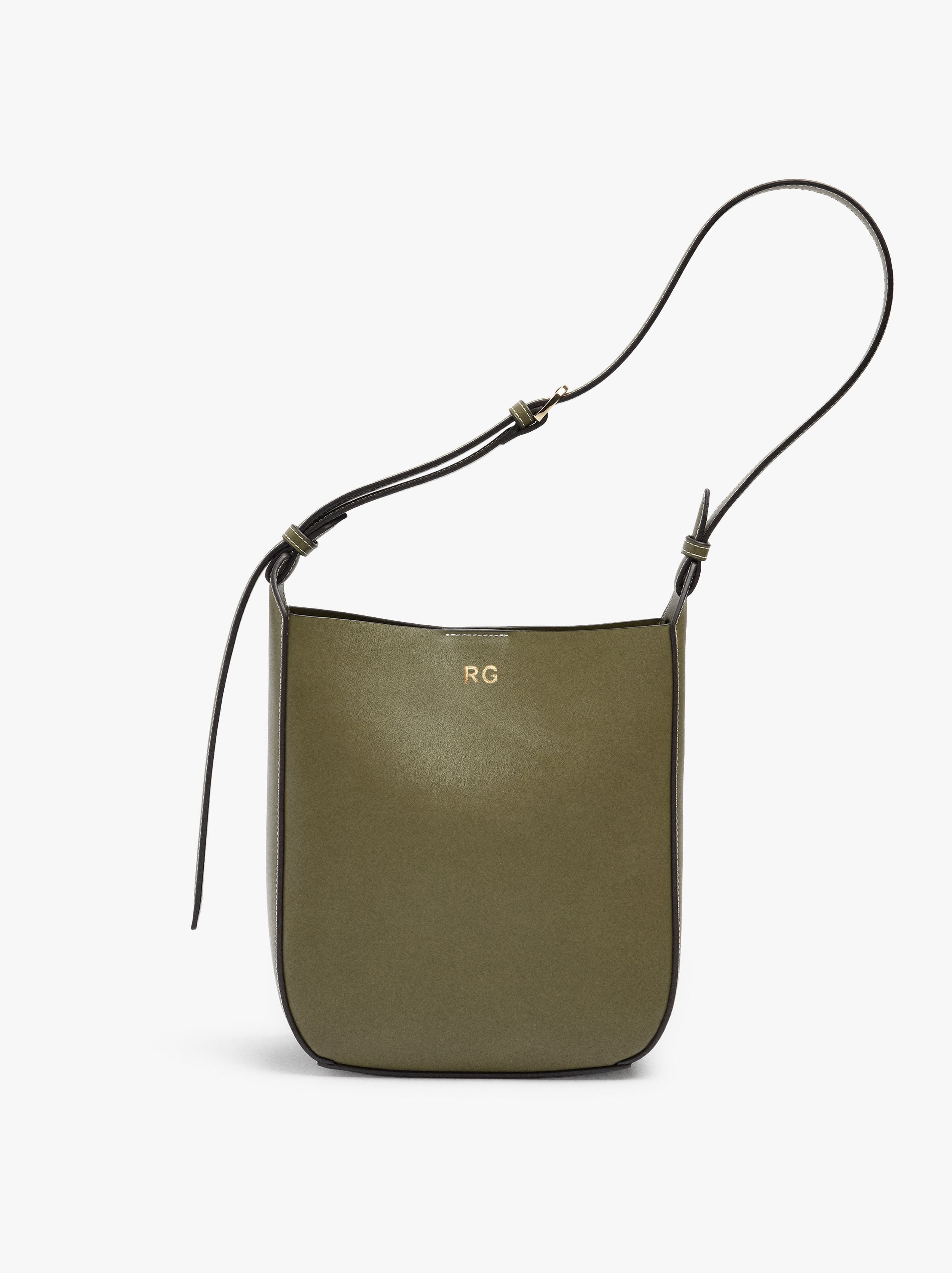 Bolso De Hombro Liso Con Bolsa Removible