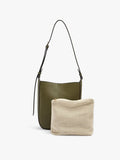 Bolso De Hombro Liso Con Bolsa Removible