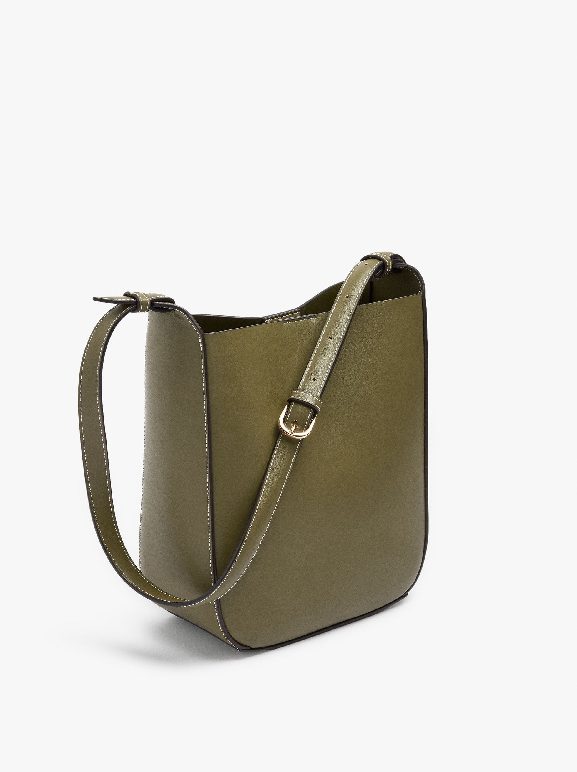 Bolso De Hombro Liso Con Bolsa Removible