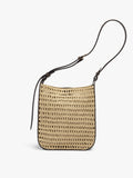 Bolso De Hombro Con Efecto Rafia Y Bolsa Extraíble