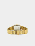 Reloj Cuadrado Con Pulsera De Acero Inoxidable