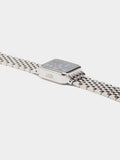 Reloj Cuadrado Con Pulsera De Acero Inoxidable
