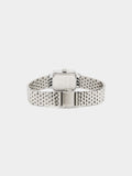 Reloj Cuadrado Con Pulsera De Acero Inoxidable