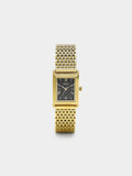 Reloj Cuadrado Con Pulsera De Acero Inoxidable