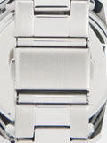 Reloj Redondo Con Pulsera De Acero Inoxidable