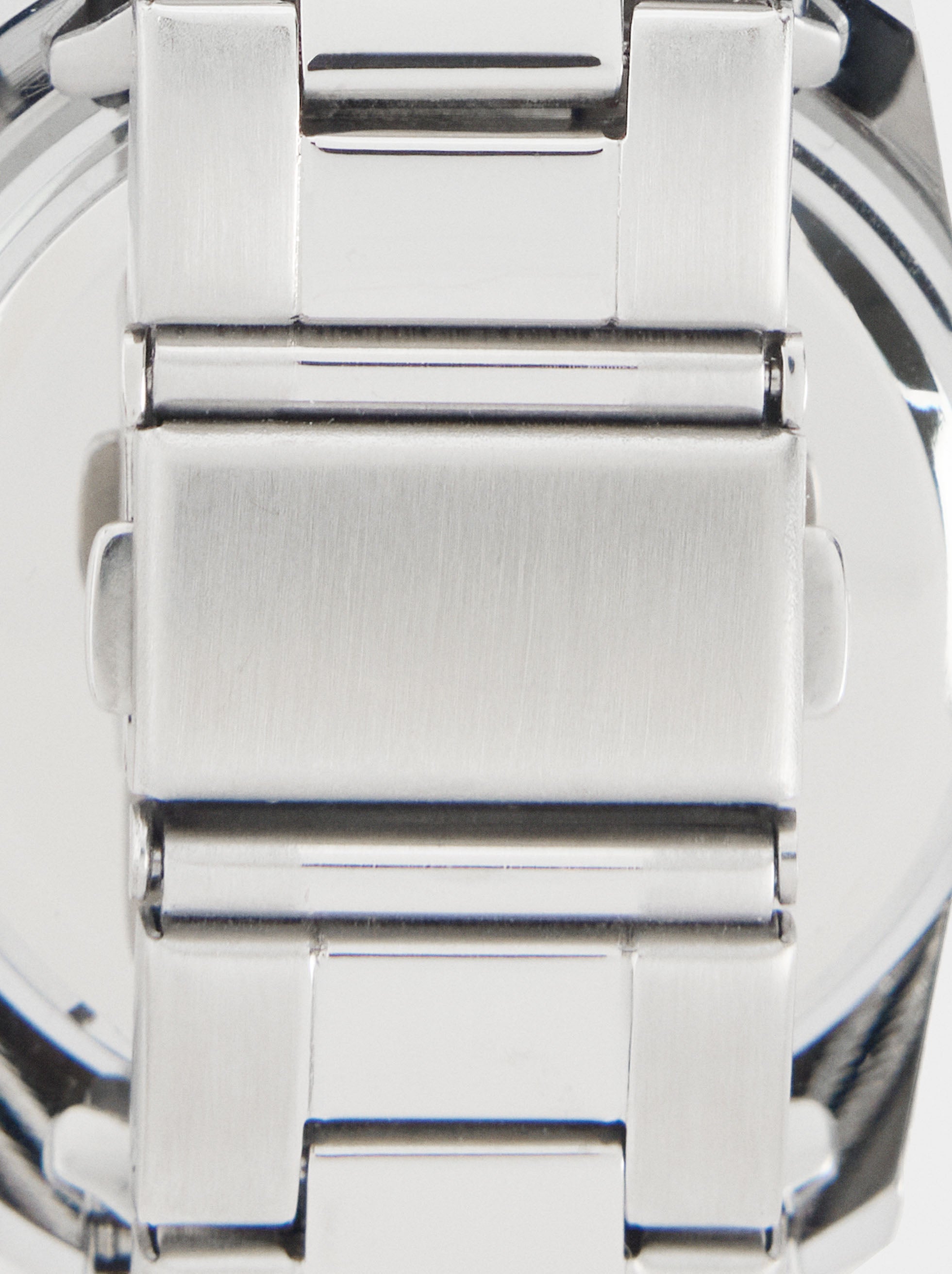 Reloj Redondo Con Pulsera De Acero Inoxidable