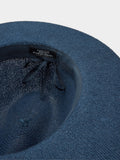 Sombrero De Punto Con Cintos Efecto Piel