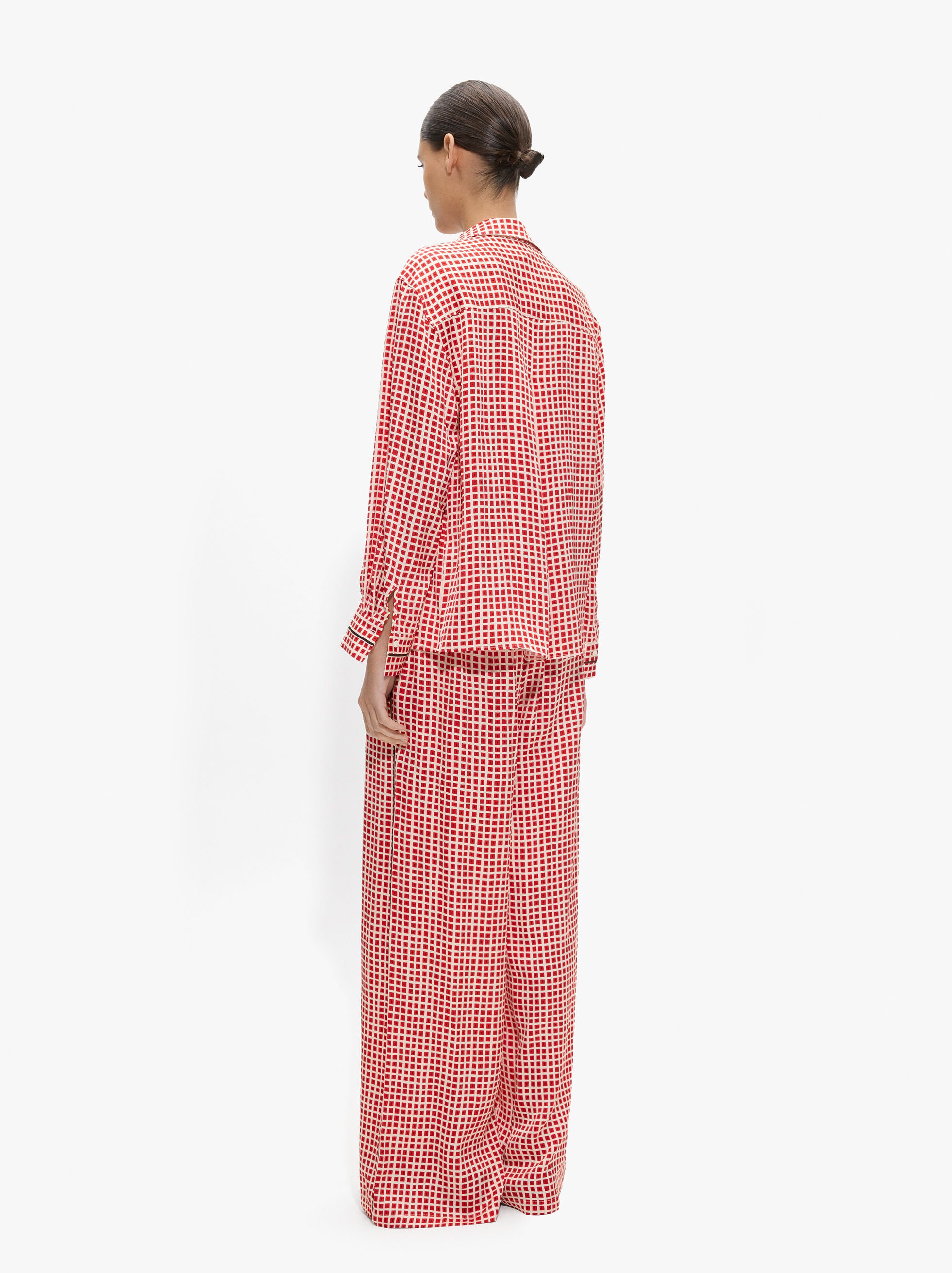 Camisa Fluida A Cuadros