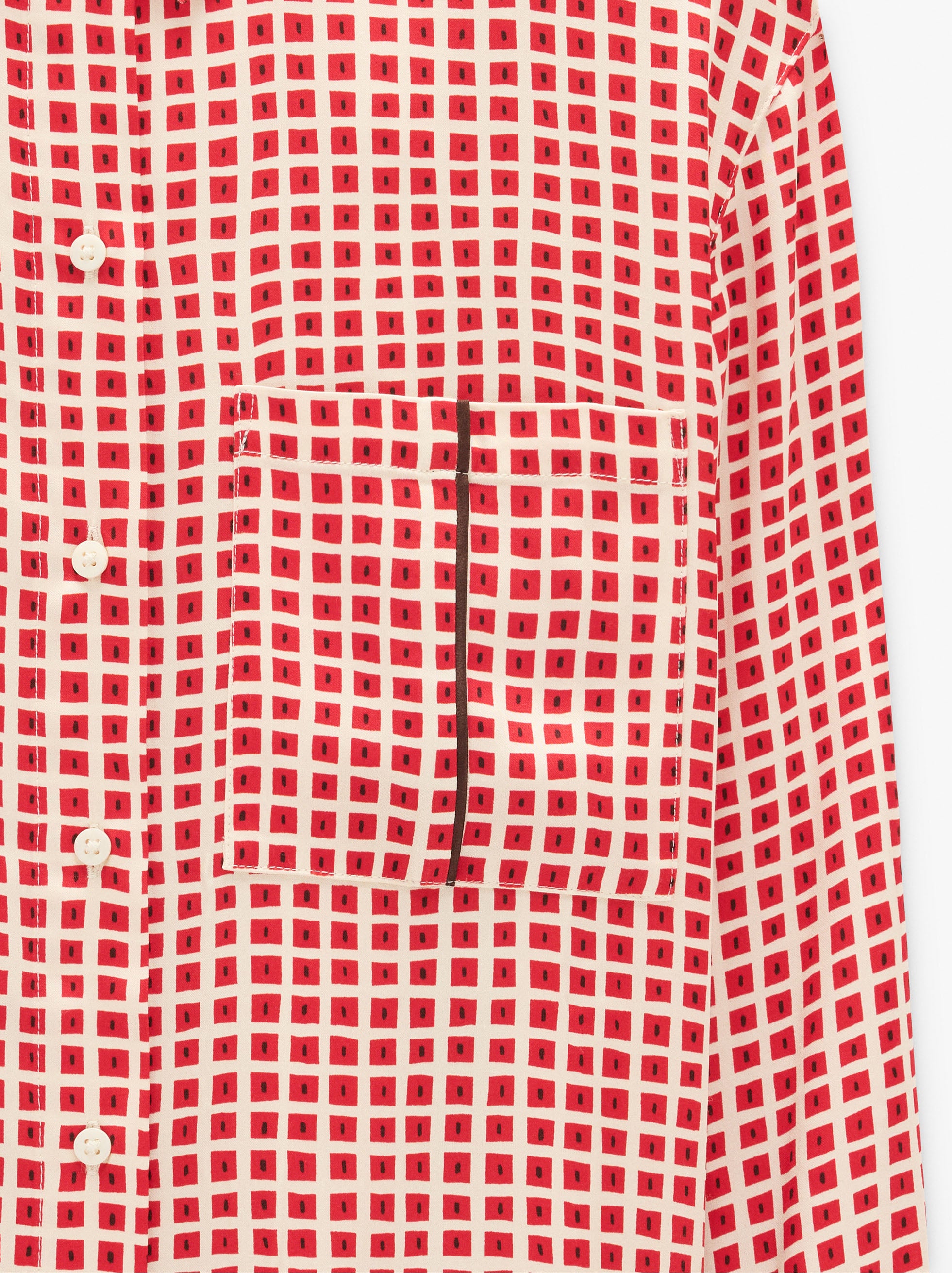 Camisa Fluida A Cuadros