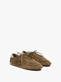 Zapatillas De Piel Con Flecos