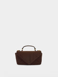 Bolso Bandolera Acolchado Textura Suave