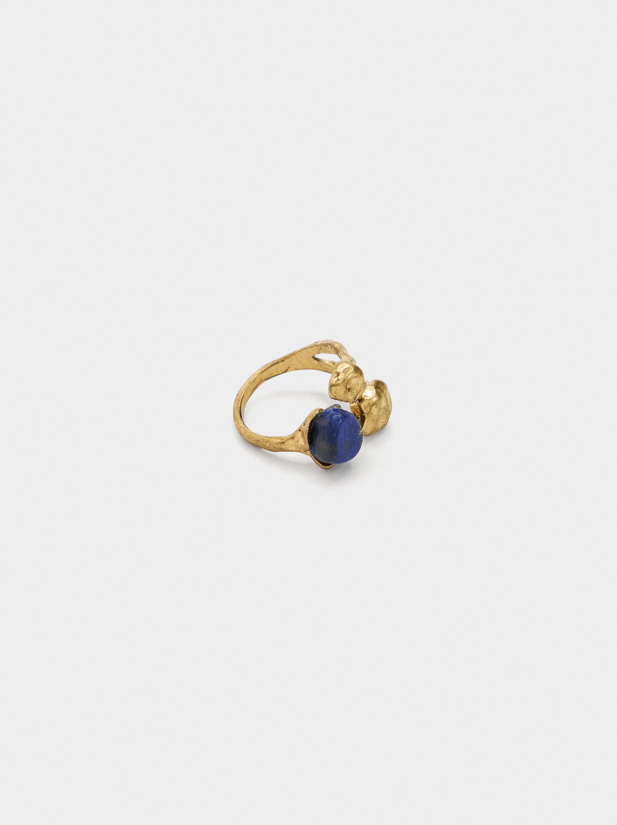 Anillo Abierto Con Piedra