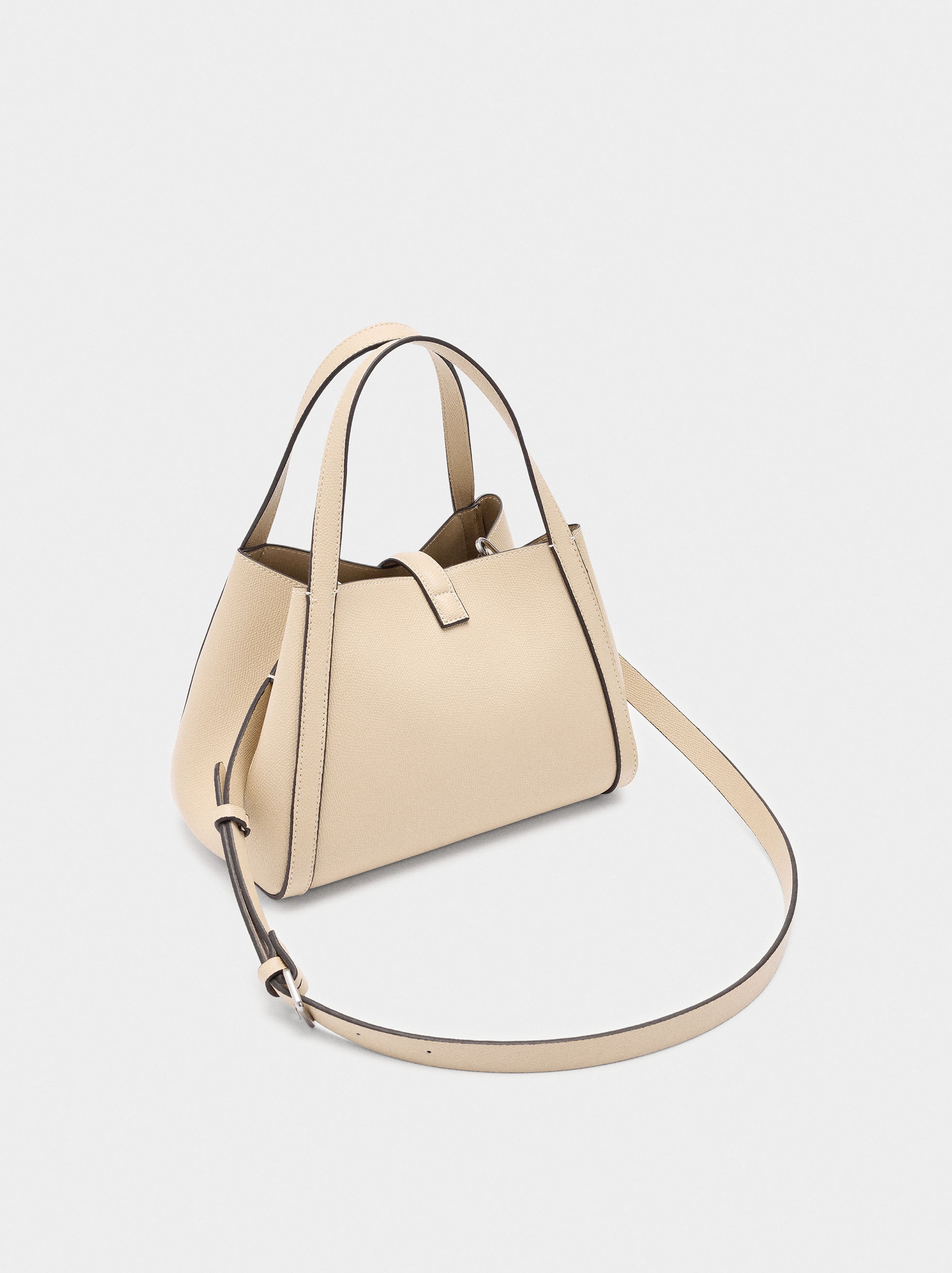 Bolso Tote Con Bolsa Interior