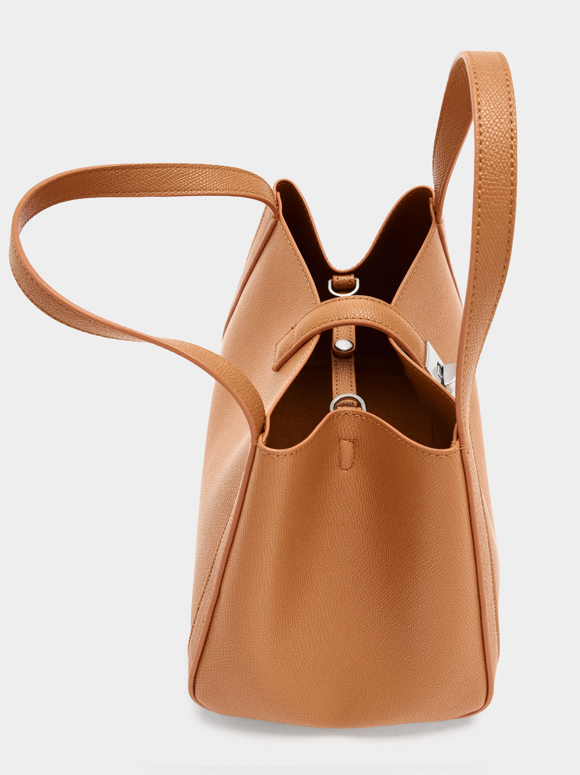 Bolso Tote Con Bolsa Interior