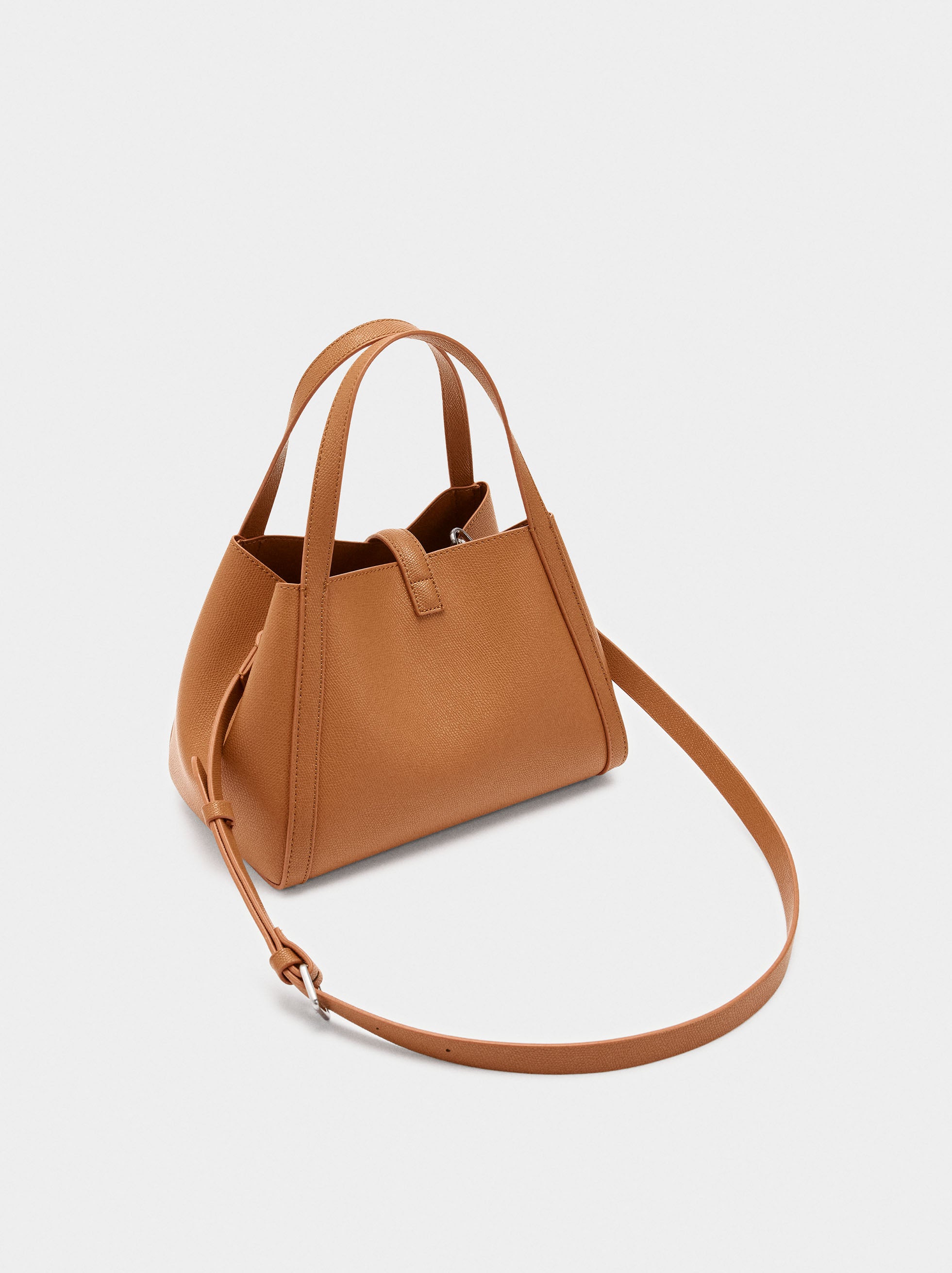 Bolso Tote Con Bolsa Interior