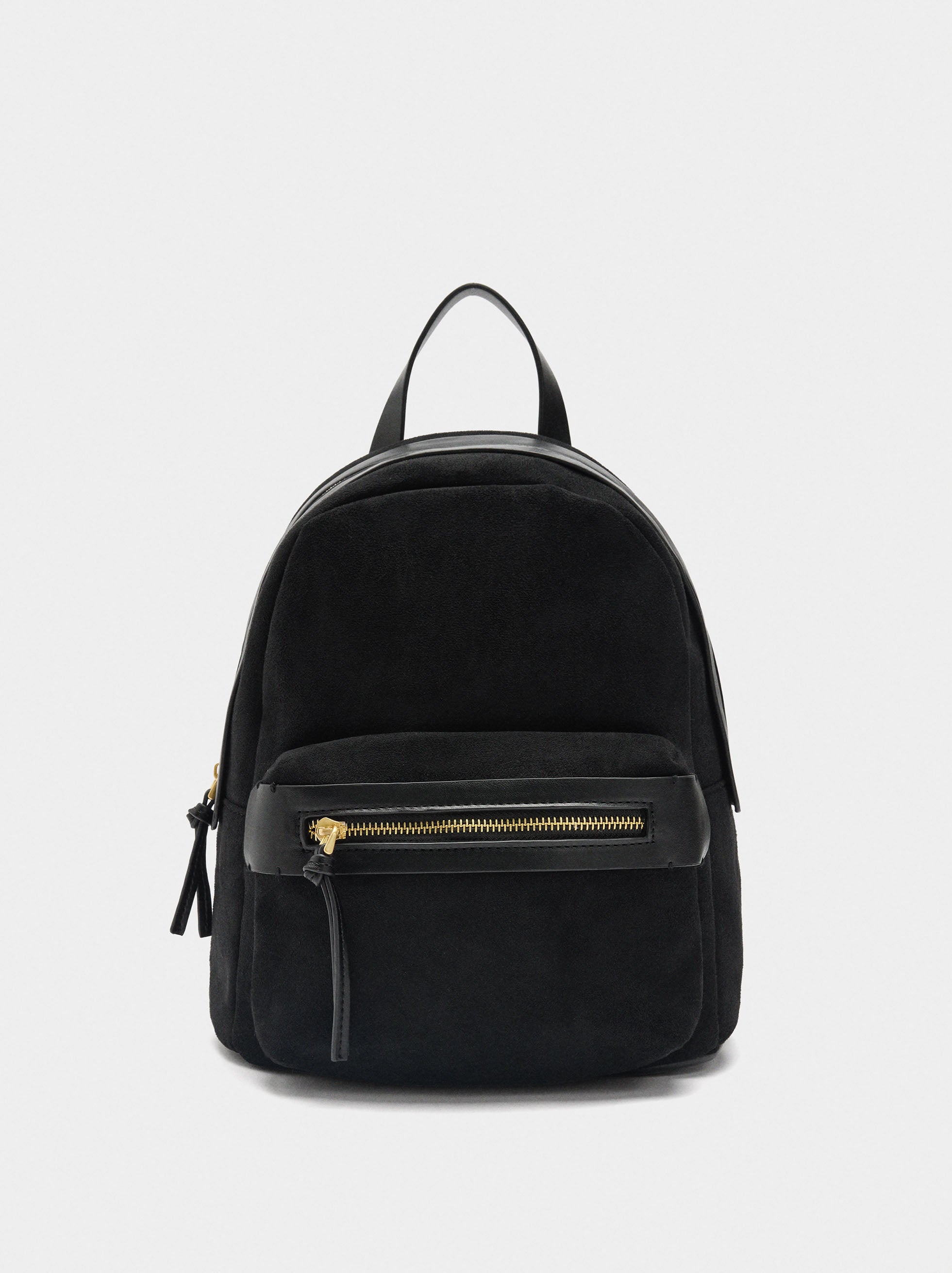 Mochila Básica Efecto Piel
