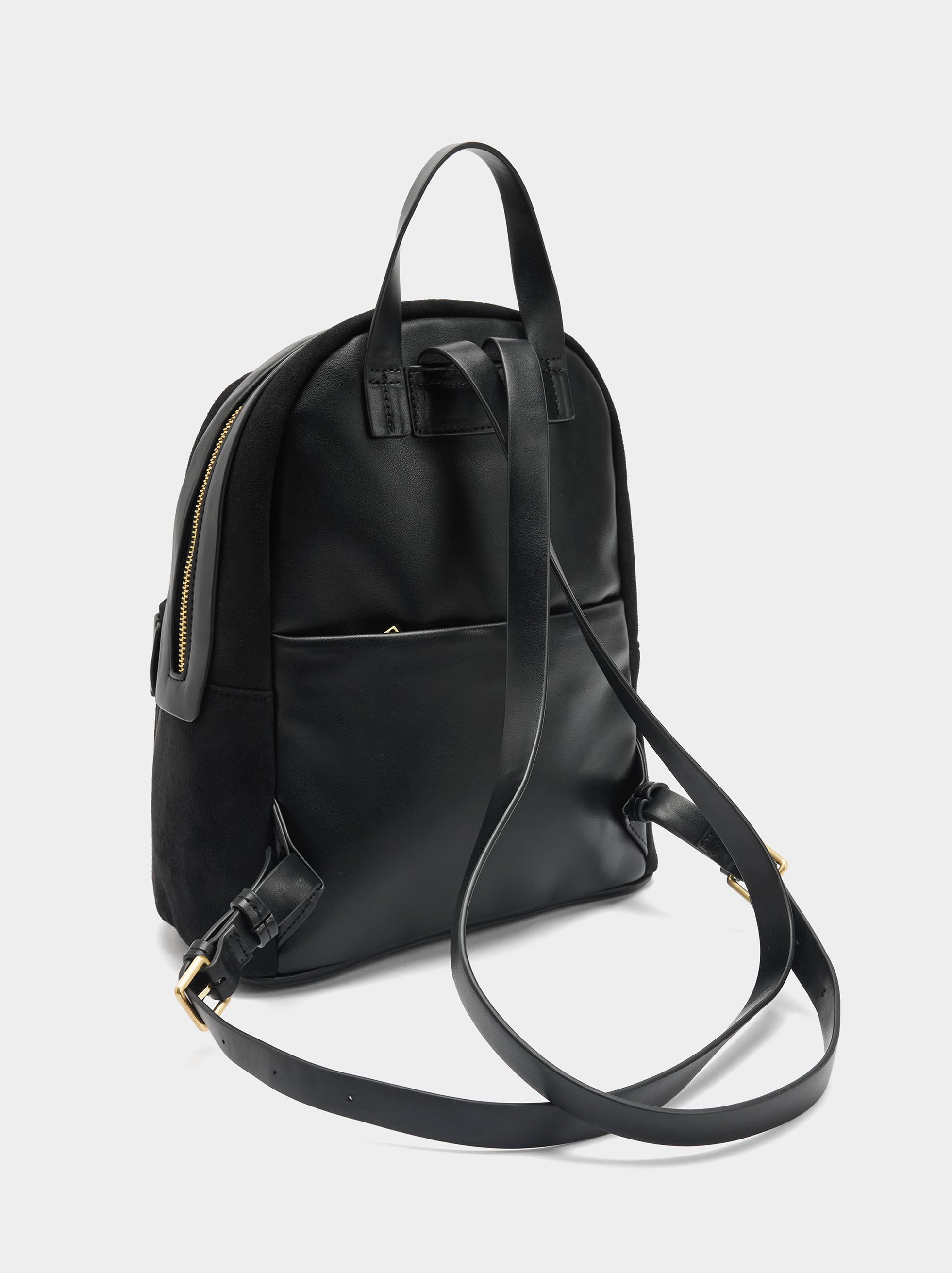 Mochila Básica Efecto Piel