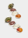 Pendientes Largos Con Piedras