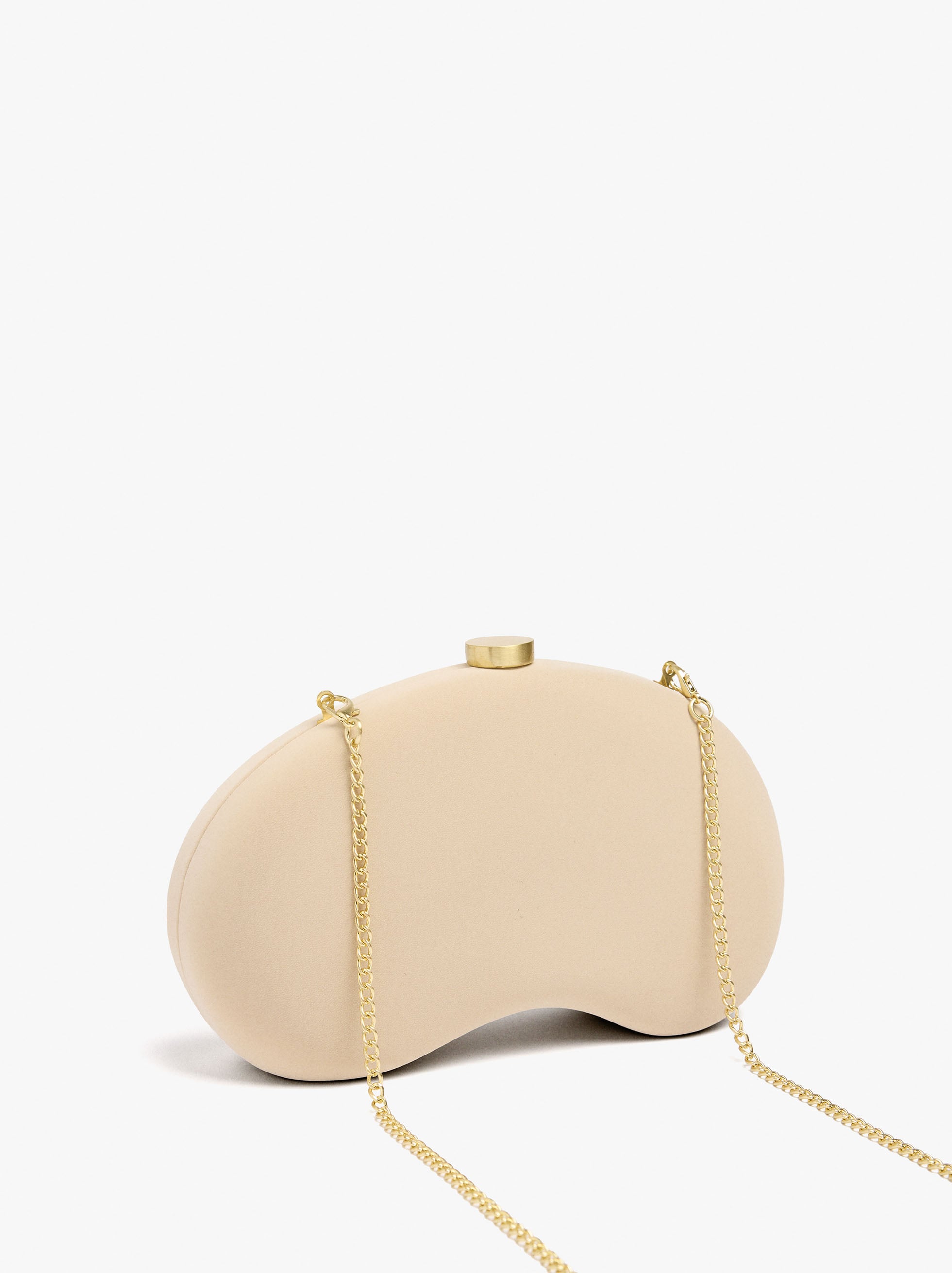 Clutch De Fiesta Con Textura Suave