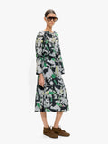 Vestido Midi Estampado Floral