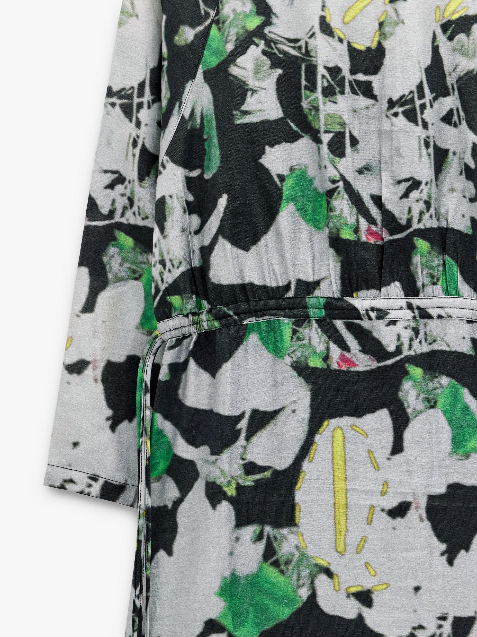 Vestido Midi Estampado Floral