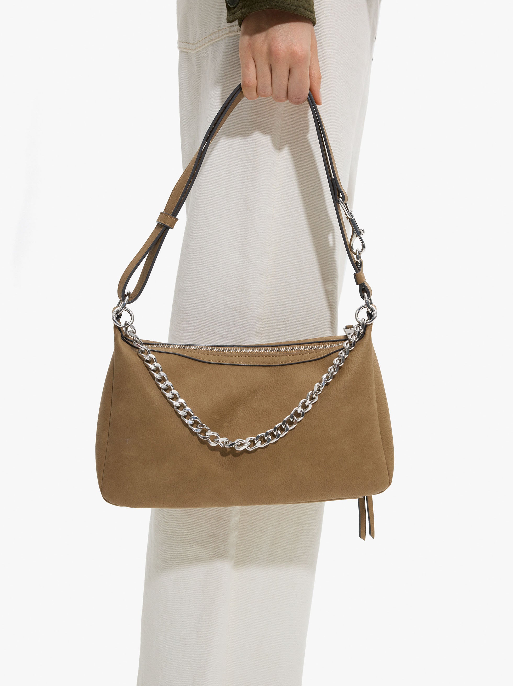 Bolso Bandolera Efecto Piel