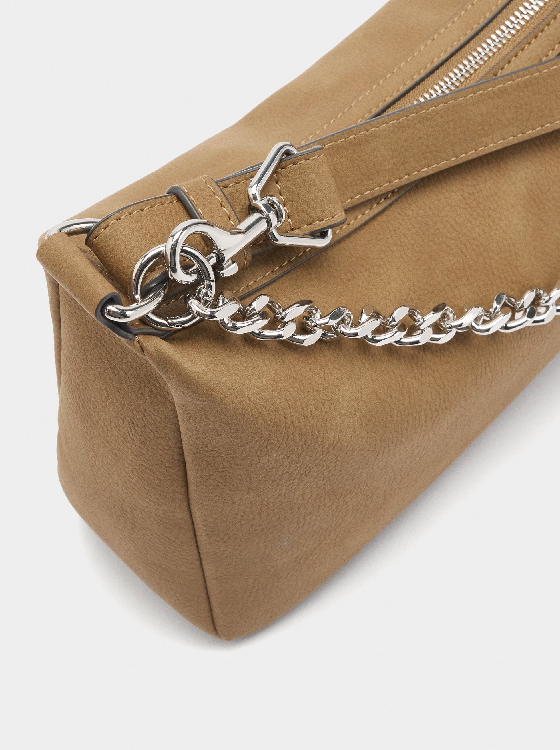Bolso Bandolera Efecto Piel