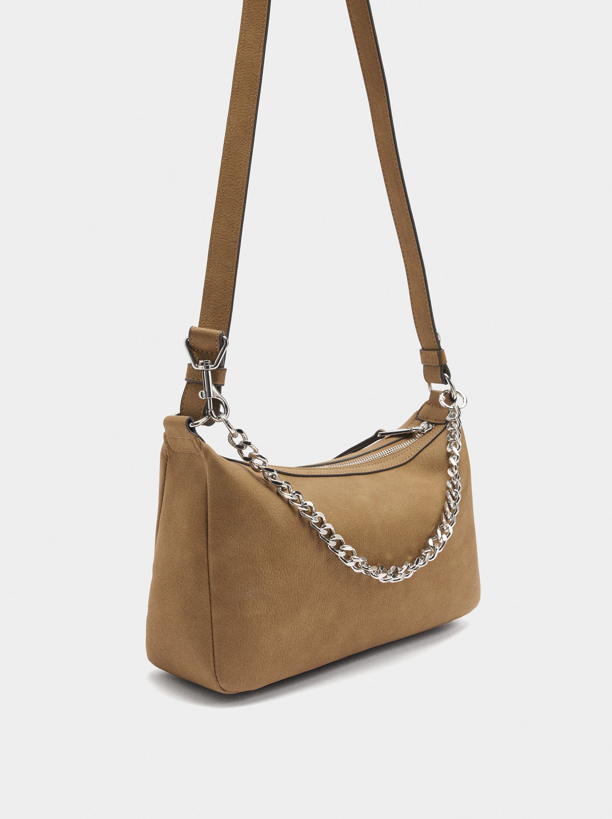 Bolso Bandolera Efecto Piel