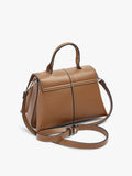 Bolso De Mano Liso Con Bandolera