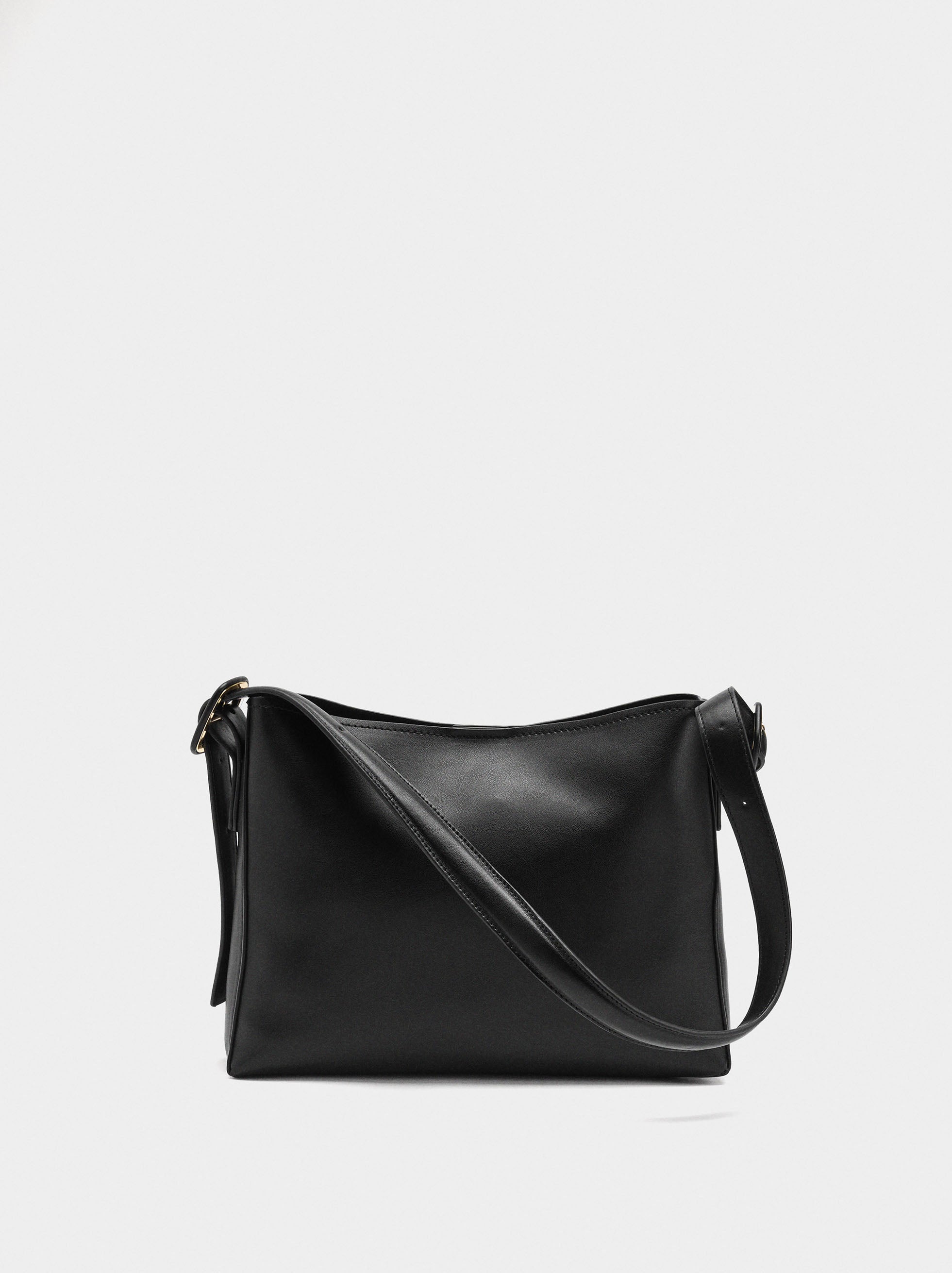 Bolso De Hombro Liso