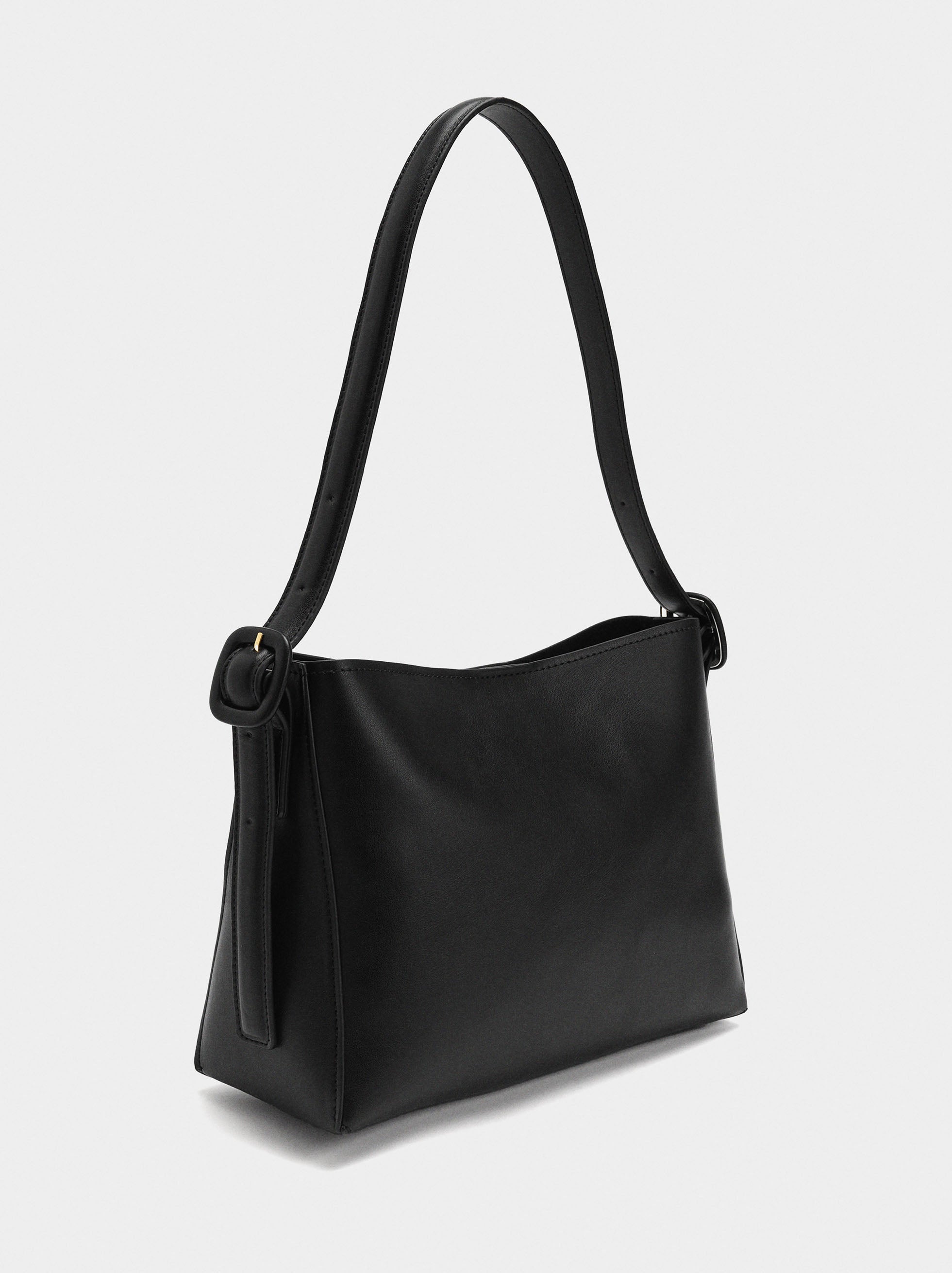 Bolso De Hombro Liso