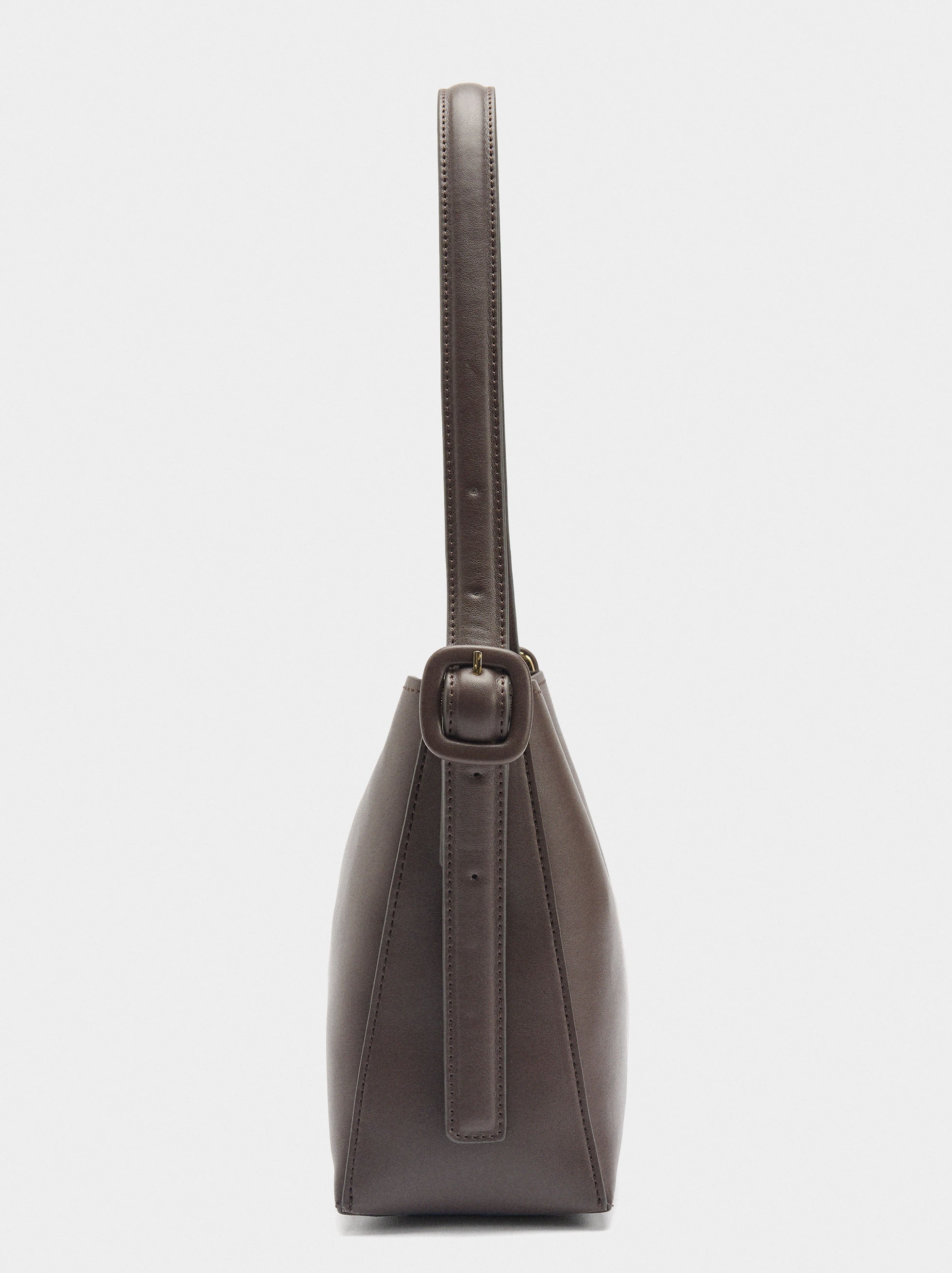 Bolso De Hombro Liso