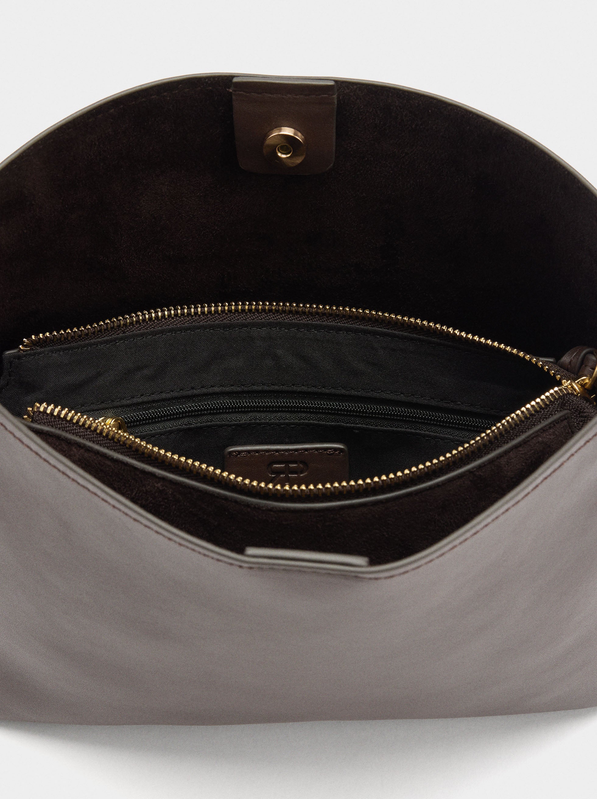 Bolso De Hombro Liso