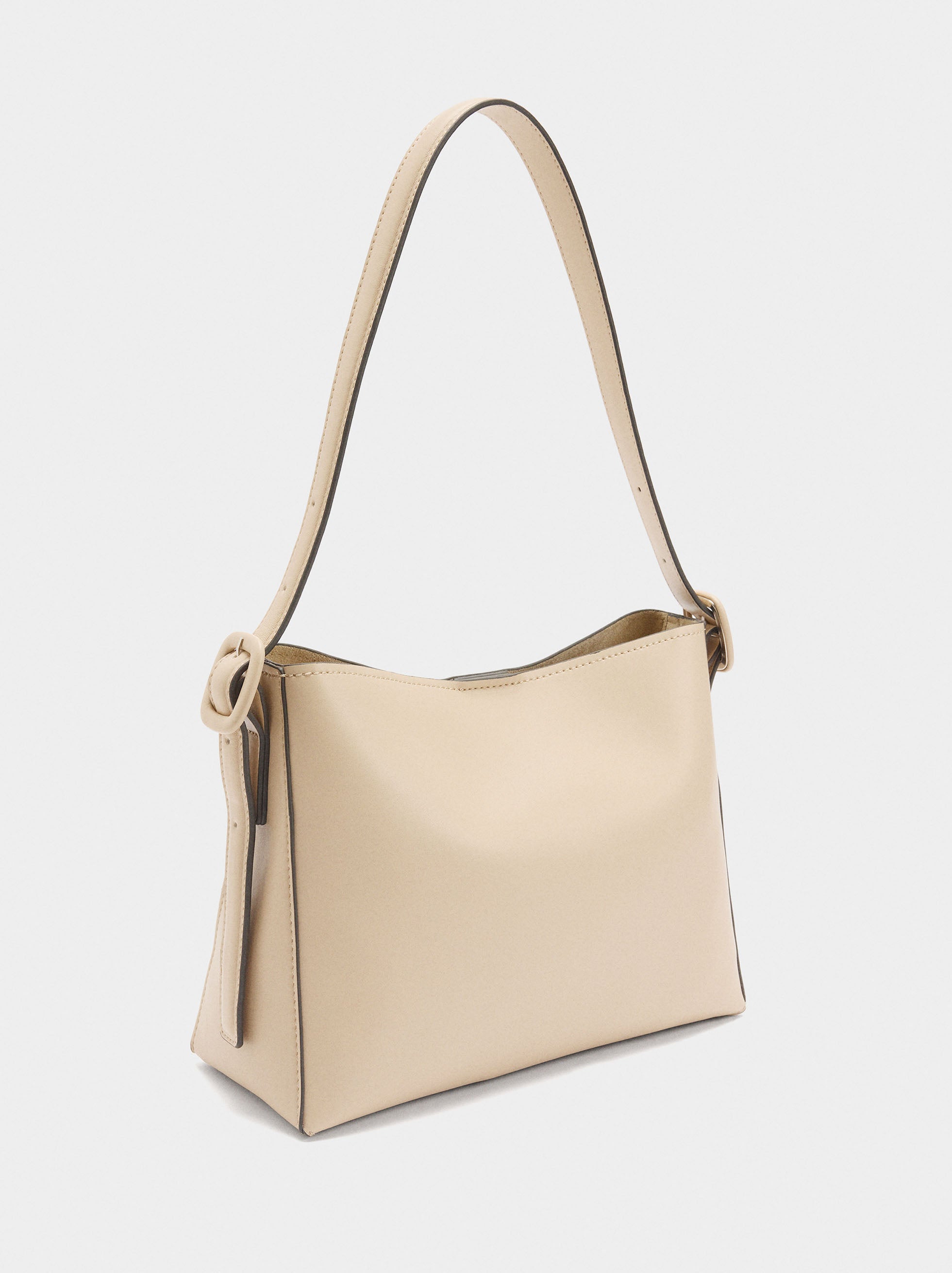 Bolso De Hombro Liso