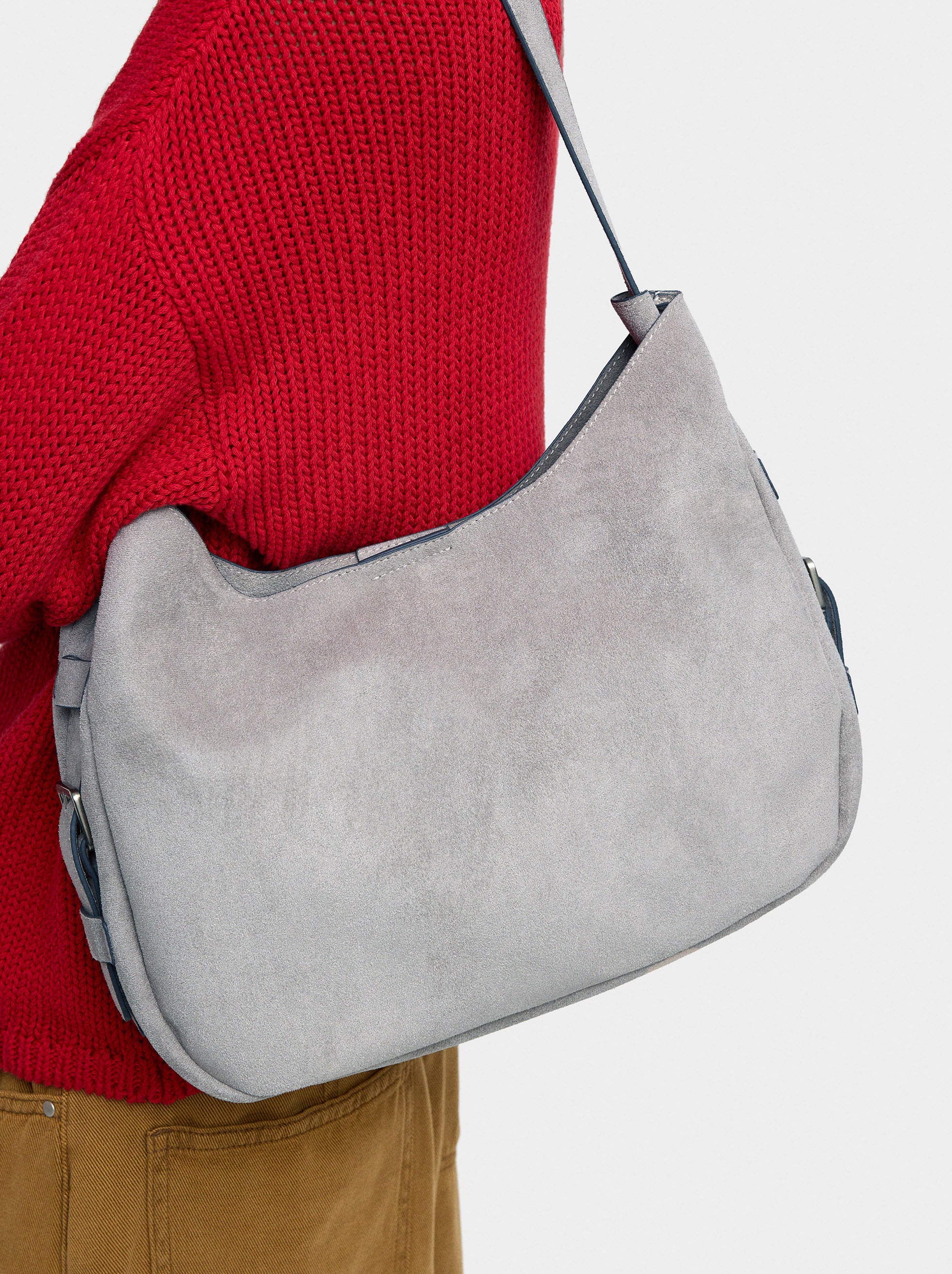 Bolso Estilo Hobo Efecto Piel