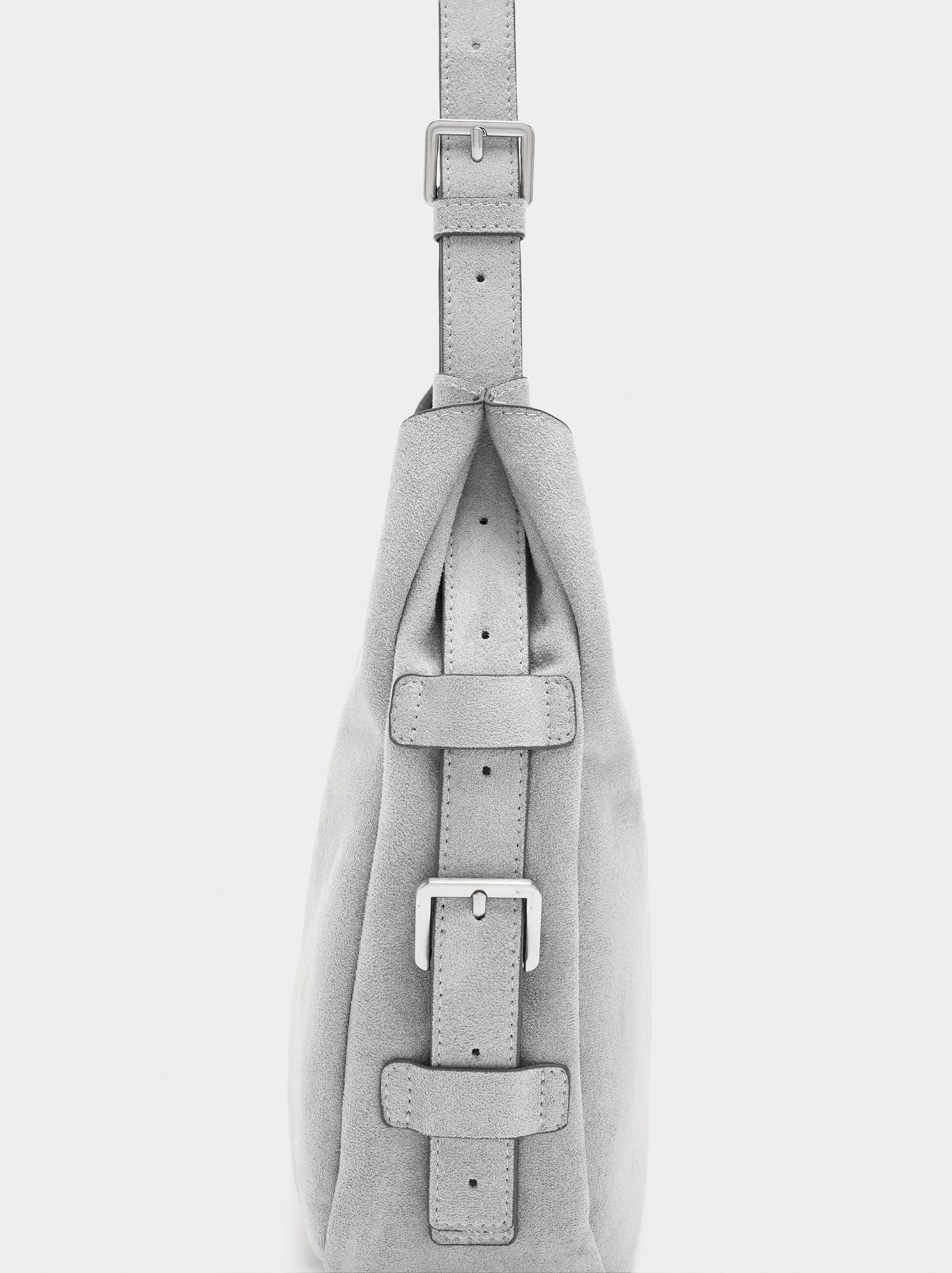 Bolso Estilo Hobo Efecto Piel