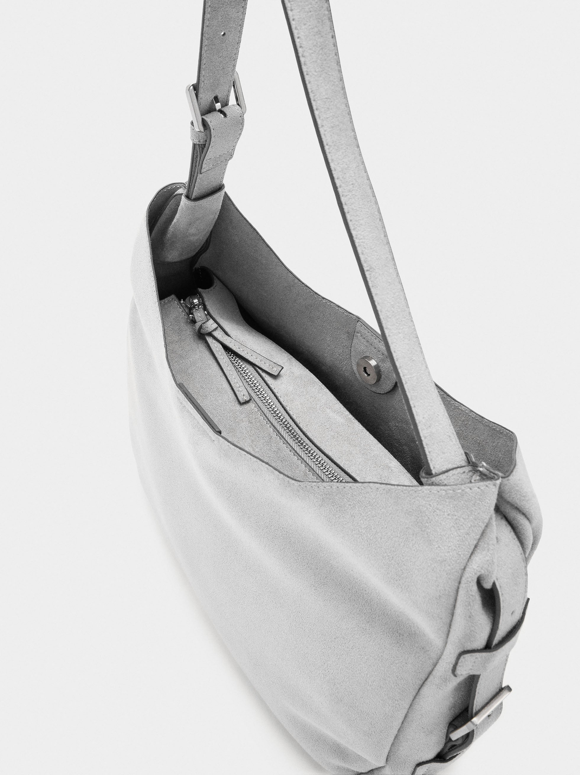Bolso Estilo Hobo Efecto Piel
